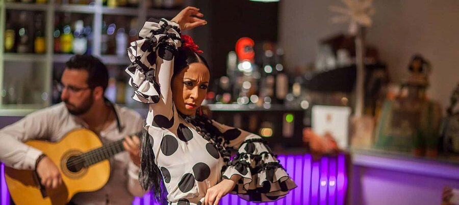 Malaga: Authentic Flamenco Dinner Show at Vino Mio - The sound of flamenco without amplification