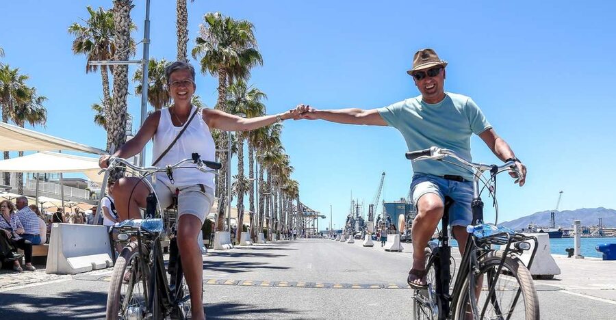 Malaga Bike Tour - Old Town, Marina & Beach - Key points at a glance