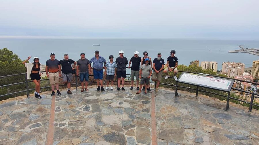 Malaga: Gibralfaro Castle, Bullring and Port Segway Tour - What the 90-minute schedule feels like