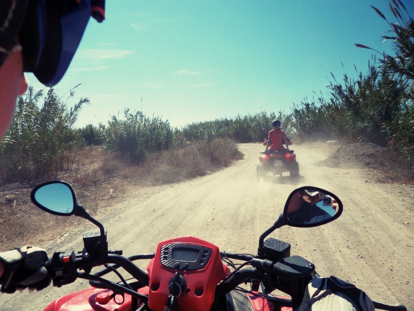 Málaga: Off-Road 2-Seater Quad Tour through Land and River - White villages, sea views, and photo stops