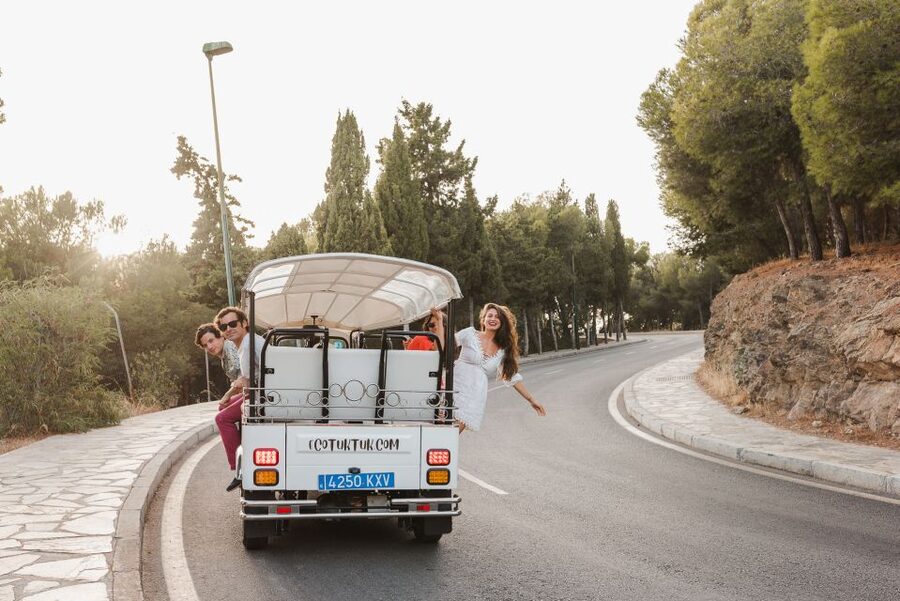 Malaga: Private City Tour by Eco Tuk Tuk - Gibralfaro viewpoints and the best reason to choose two hours