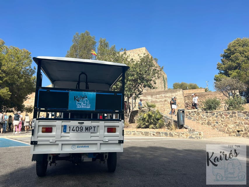 Malaga: Tuk tuk tour - Baños del Carmen, Miramar, and the eastern coast