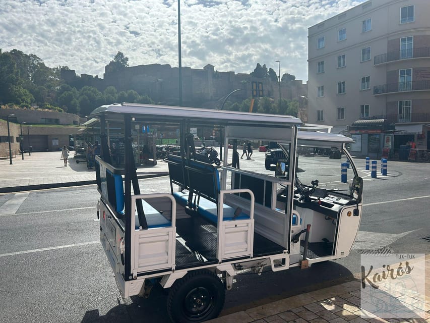Malaga: Tuk tuk tour - Plaza de la Merced and the central city