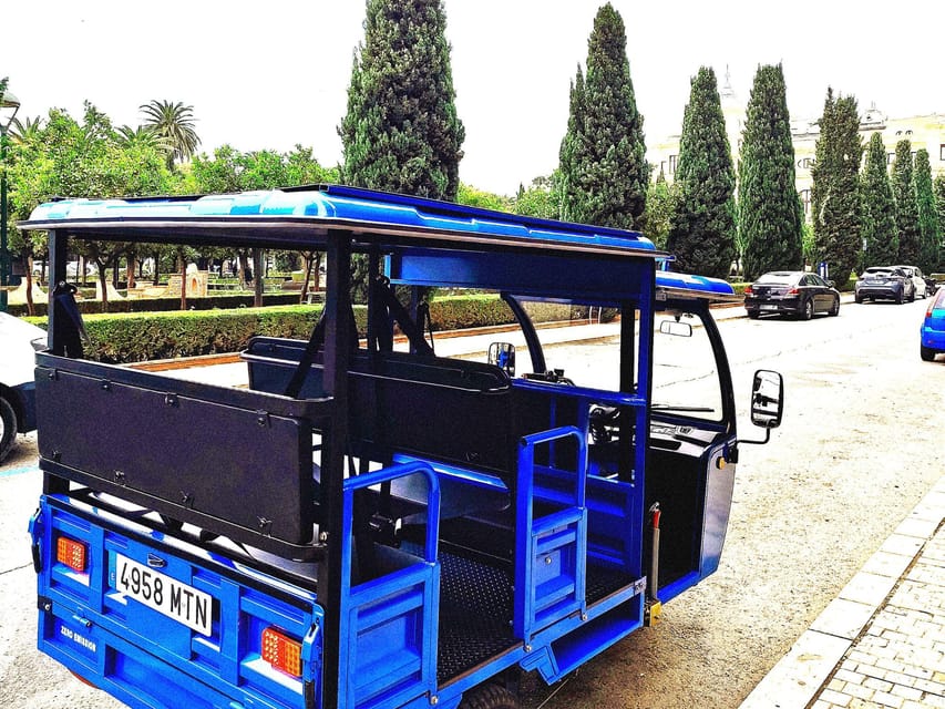 Malaga: Tuk tuk tour - La Malagueta and the Málaga waterfront