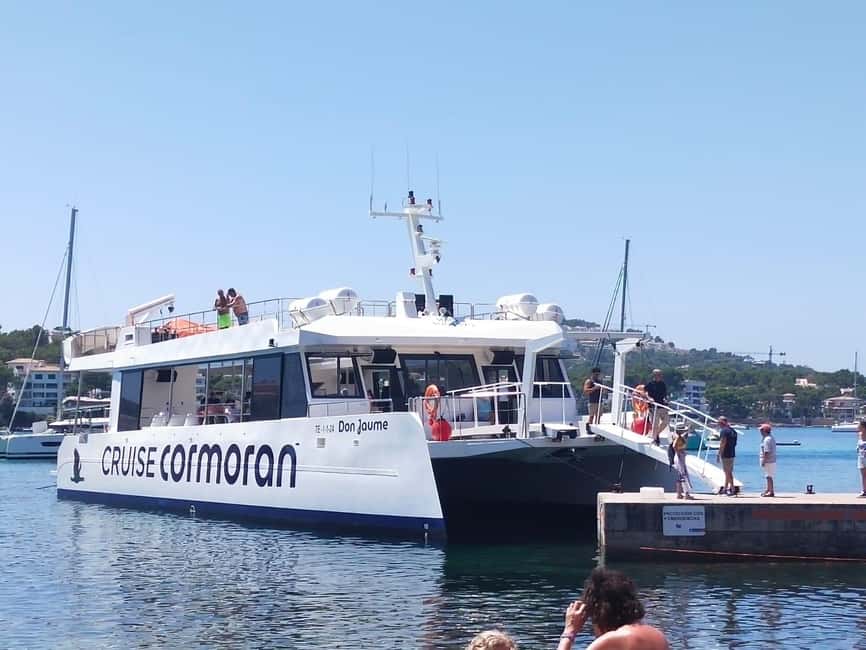 Mallorca: 3.5-Hour Boat Trip with Swimming and Snorkeling - The coast from the water