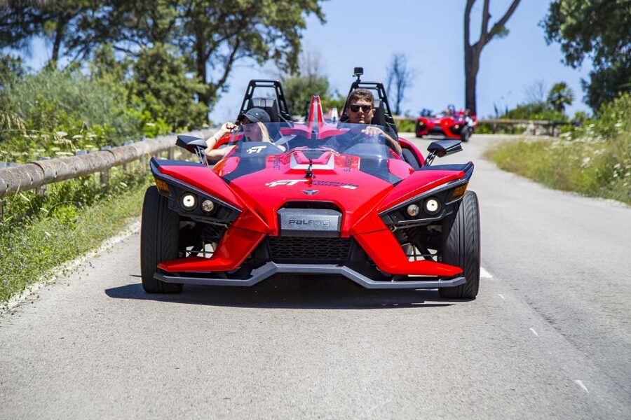Mallorca: Formula Car Tour - Following the Calvià coast toward Malgratz