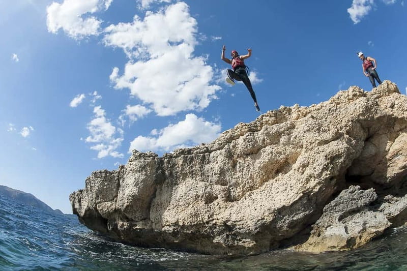 Mallorca Half-Day Coasteering Experience - Four hours, small buses, and the South Mallorca pickup