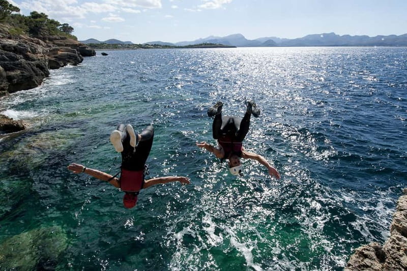 Mallorca Half-Day Coasteering Experience - Cliff jumping from 3 to 12 meters