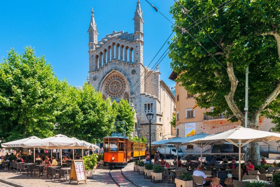 Mallorca: Island Tour with Boat, Tram & Train from the South - Lluc and the climb into the Tramuntana