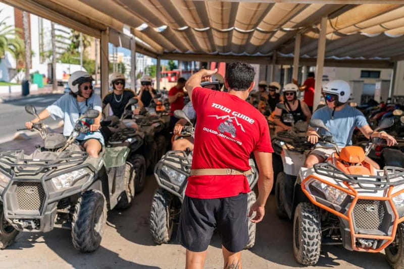 Mallorca: Quad Bike Tour, Snorkeling, and Cliff Jumping - License rules you must take seriously