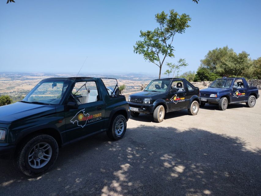 Mallorca: Self Drive 4x4 Jeepsafari Tour - What to pack for the four-hour route