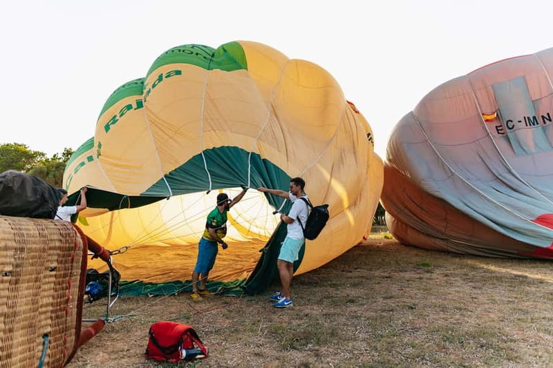 Mallorca: Sunrise or Sunset Hot Air Balloon Flight - Champagne, photos, and a flight certificate