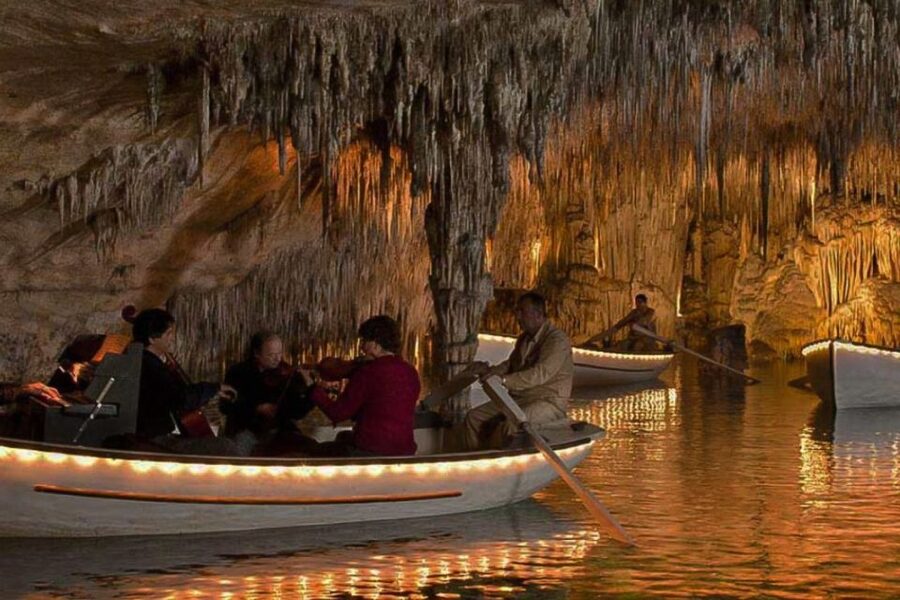 Mallorca: Ticket for Caves of Drach with Pickup Service - The underground concert on Lake Martel