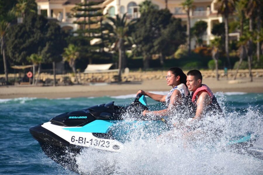 Marbella: Jet Ski at the Golden Mile - A fast ride beside Marbella’s Golden Mile