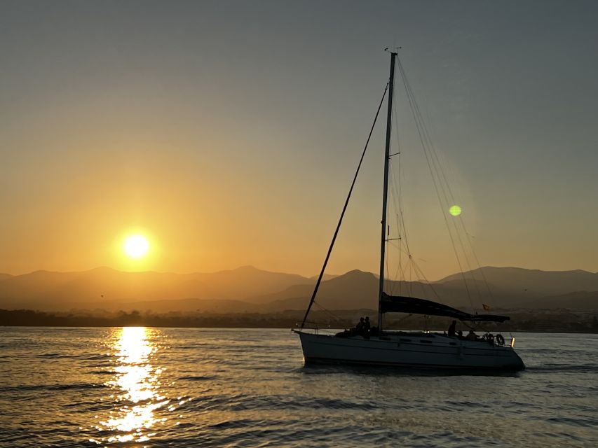 Marbella: Sunset Sailing Trip with Drinks and Snacks - Calm water is wonderful, rough water changes the trip