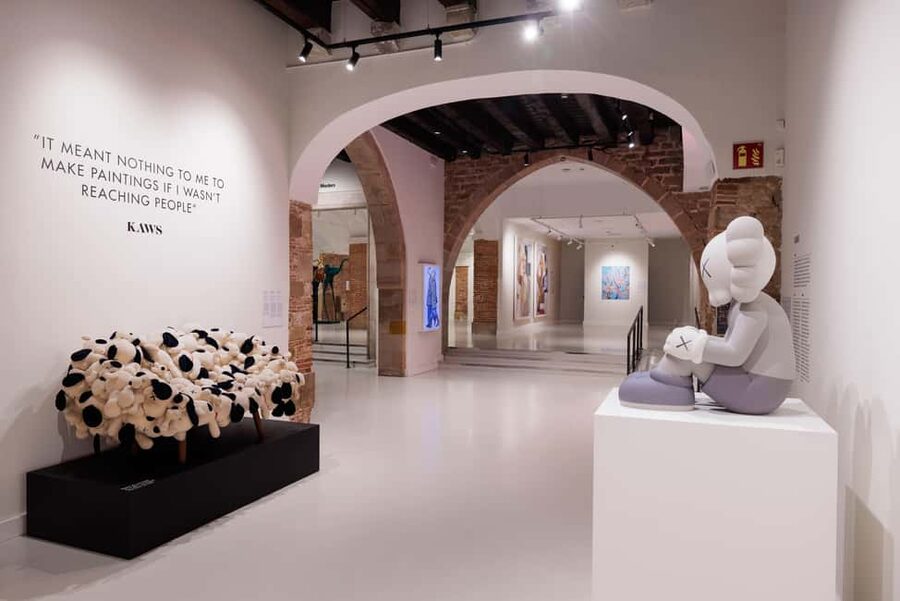 Moco Museum Barcelona Banksy & More - A compact route with some wayfinding problems