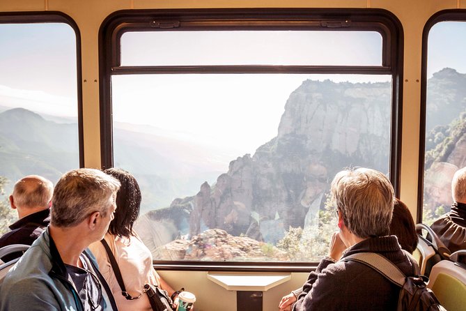 Montserrat & Cogwheel Train, Gourmet Wine Tasting & Tapas/Lunch - From Barcelona Nord to the mountain railway