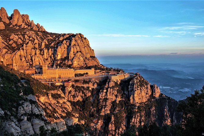 Montserrat Monastery with Easy Hike & Sitges Tour from Barcelona - Entering Montserrat Basilica and Monastery