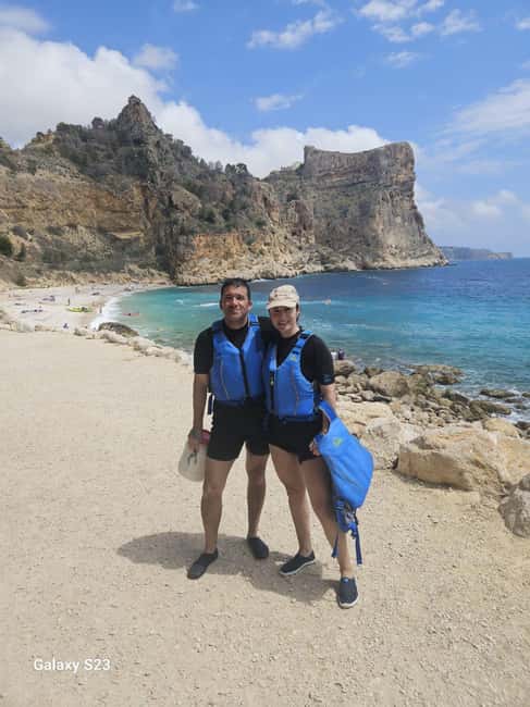 Moraig: Kayak Excursion to Moraig & Cave peces-testos - What to bring and how to dress