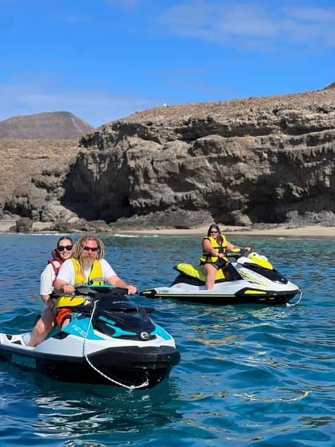 Morro Jable: Guided Jet Ski Safari (without license) - Key points to know before you book
