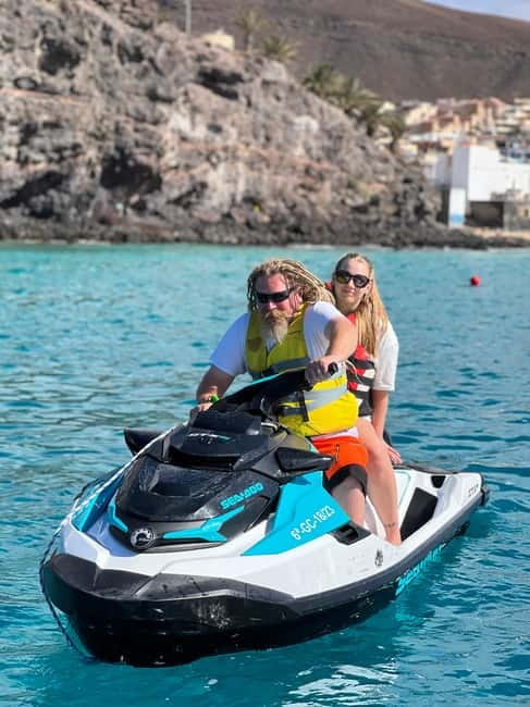 Morro Jable: Guided Jet Ski Safari (without license) - What is included, and what costs extra