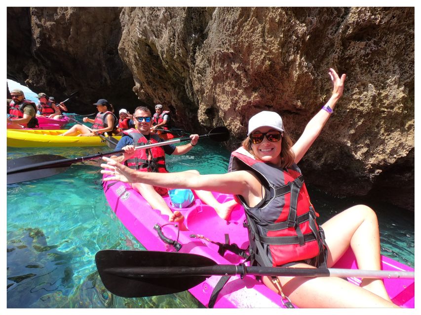 Nerja: Cliffs of Maro-Cerro Gordo Guided Kayak Tour - Getting comfortable on the water