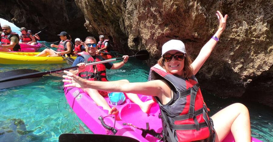 Nerja: Cliffs of Maro-Cerro Gordo Guided Kayak Tour - Starting at Maro Beach