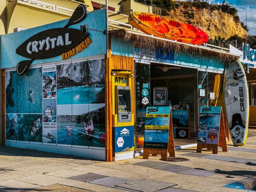 Nerja: Free Kayak Route along the cliffs of Nerja and Maro - Choosing between a clear and traditional kayak