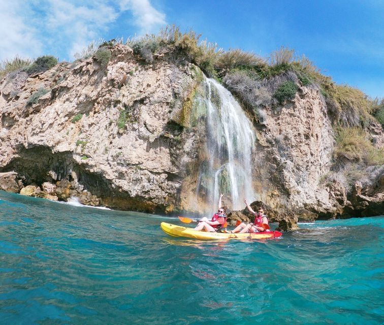 Nerja: Guided Kayak Tour Nerja Cliffs and Maro Waterfall - Key points before you book