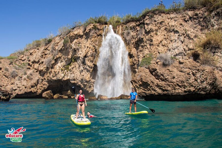 Nerja: Maro Waterfall Boat Trip with Paddleboarding & Drink - Key points to know before booking