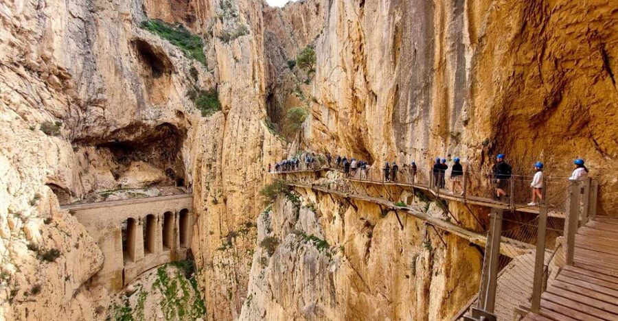 Nerja, Torrox, or Torre del Mar: Caminito del Rey Day Trip - The north entrance and the start of the walk