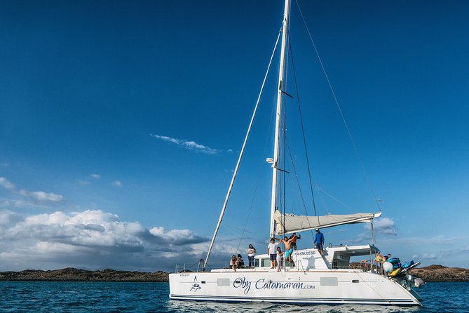 OBY Catamaran - Paella, salad, and drinks on board