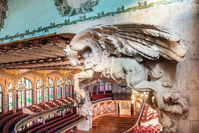 Palau de la Musica Catalana Admission Ticket with Audioguide - How the phone audio works in practice