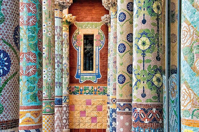 Palau de la Musica Catalana Guided Tour - Lluís Millet Hall and the flower-covered balcony