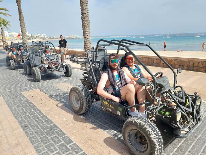 Palma de Mallorca: 2-Seater Buggy Adventure - The 30-minute swim at a quiet cove