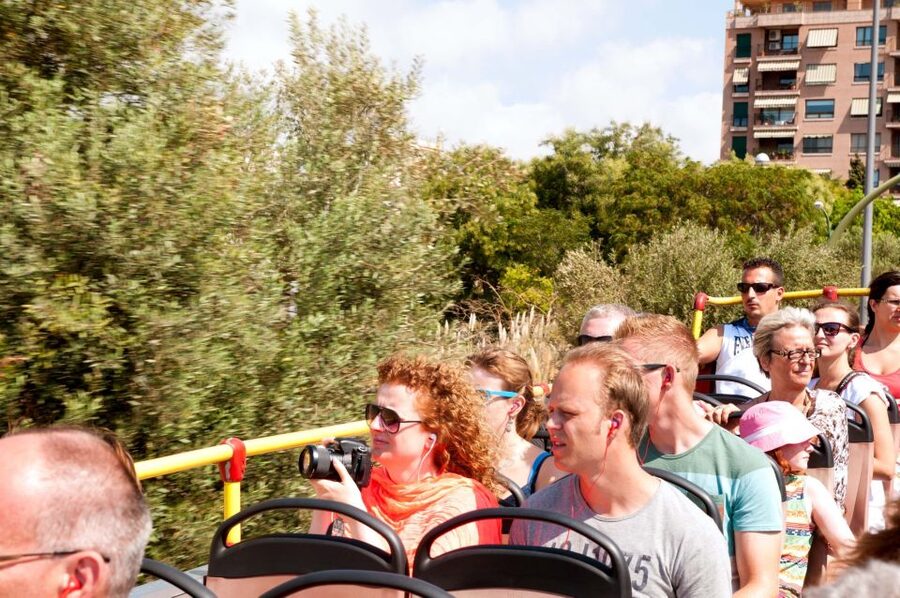 Palma de Mallorca: City Sightseeing Hop-On Hop-Off Bus Tour - Pueblo Español: architecture from around Spain
