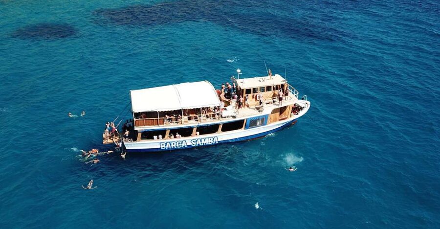 Palma de Mallorca: Palma Bay Boat Tour with Snorkeling - The southern bay swim stop
