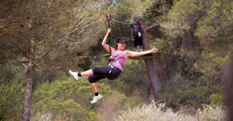 Palma: Family or Sports Course Adventure at Forestal Park - The family course: four routes and 28 crossings