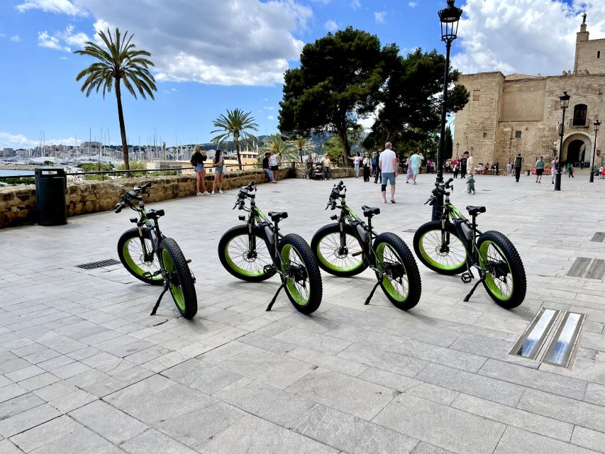 Palma: Guided City Tour with a Fat Tire E-Bike - Following the promenade toward Portixol