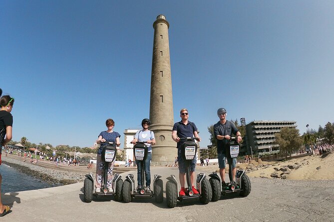 Panoramic Segway Tour - Riding from Oasis Maspalomas toward the dunes