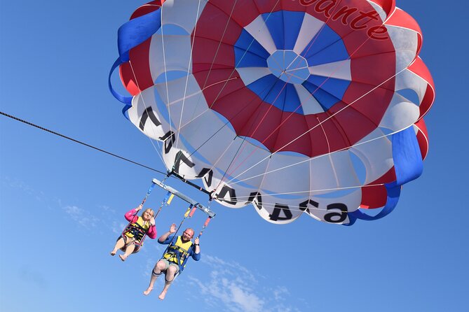 Parasailing in Alicante - Takeoff, seating, and landing details