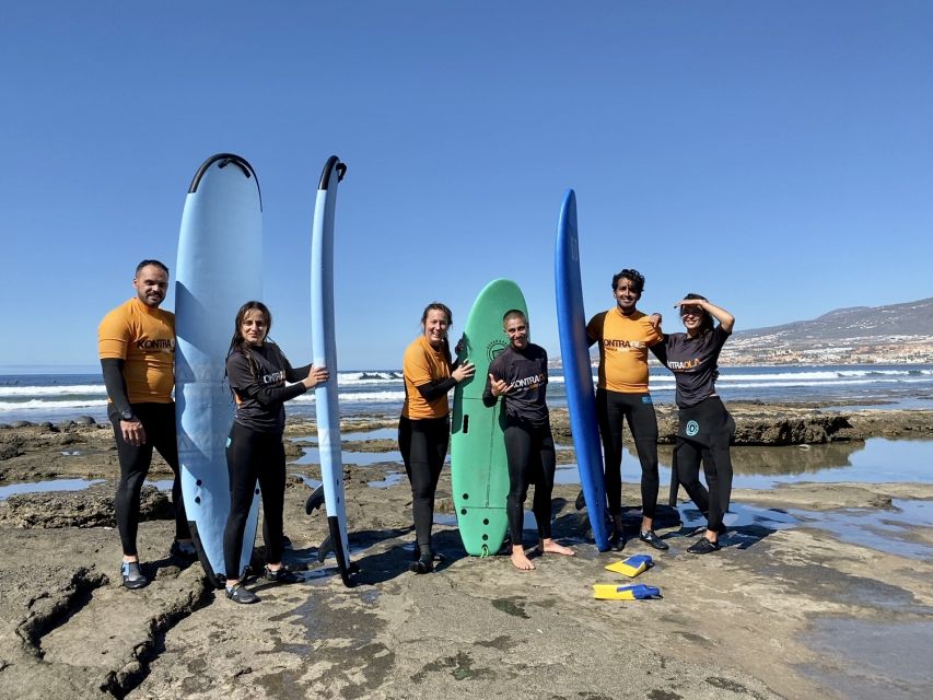 Playa de las Américas: Private or Small-Group Surf Lesson - Languages, timing, and what to bring