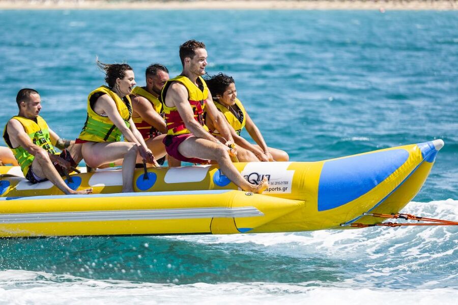Playa de Palma: Banana Boat Ride - What the ride itself feels like
