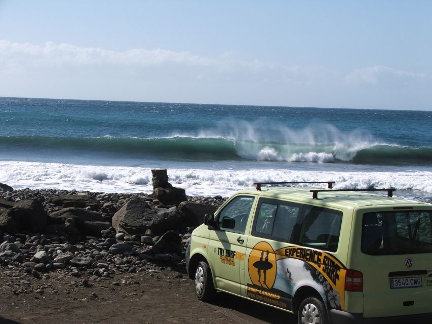Playa del Inglés Maspalomas: High Quality Surf Classes - Getting equipped for the water
