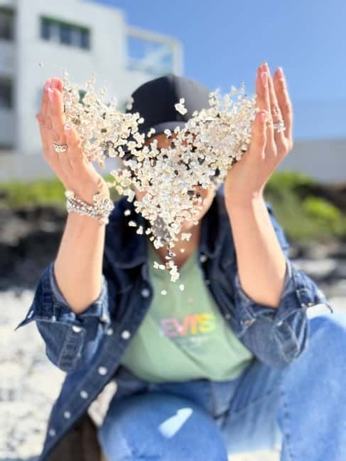 Popcorn Beach, Isla de Lobos y Dunas: ¡Popcorn Beach! - Lunch at the harbor, with 45 minutes to spare