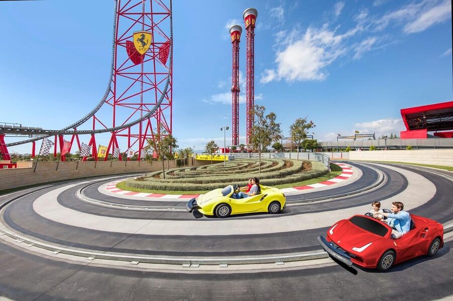 PortAventura and Ferrari Land: Full-Day Trip from Barcelona - Six worlds inside PortAventura Park