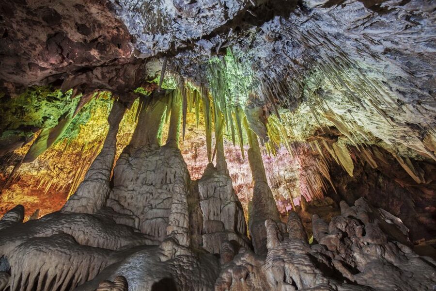 Porto Cristo: Caves of Hams Entry Ticket - Round Cave: gardens, birds, and a cool start