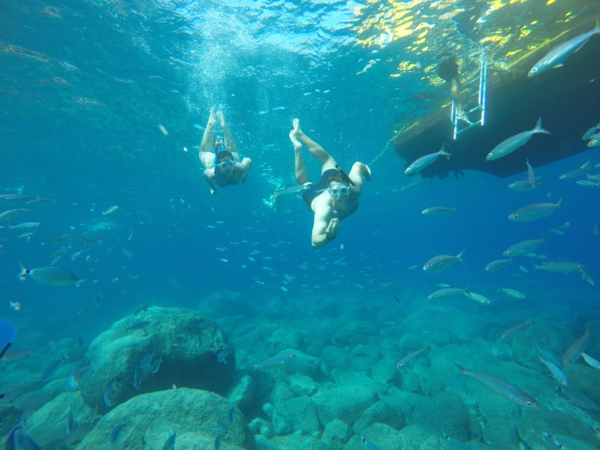 Puerto de Mogan: Boat and Snorkeling Trip - El Perchel: the main event in clear water