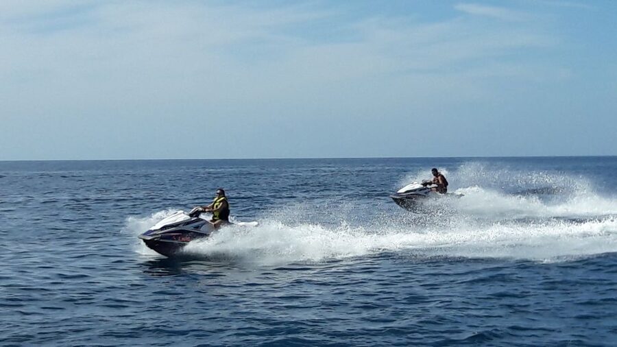 Puerto Rico de Gran Canaria: Jetski Tour - The physical side of jetskiing