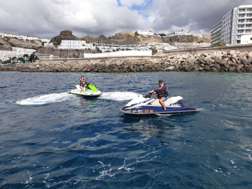 Puerto Rico de Gran Canaria: Jetski Tour - Learning the controls before the throttle
